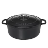 Chasseur Braadpan 8,8 Liter ø 32 Cm Gietijzer Mat Zwart