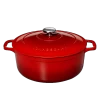 Chasseur Braadpan 8,8 Liter ø 32 Cm Gietijzer Rood