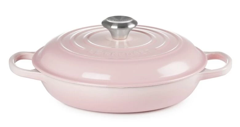 Le Creuset Multifunctionele Braadpan 2 Liter ø 26 Cm Gietijzer Shell Pink 2 Le Creuset Multifunctionele Braadpan 2 Liter ø 26 Cm Gietijzer Shell Pink - Afbeelding 2