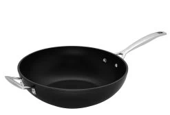Le Creuset Les Forgées Wokpan Met Steel En Tegengreep ø 30 Cm Aluminium