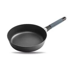 Gastrolux Squality Sauteerpan Voor Inductie ø 28 Cm Aluminium Met Grijze Greep -Keuken Pot Winkel sauteuses grande gris