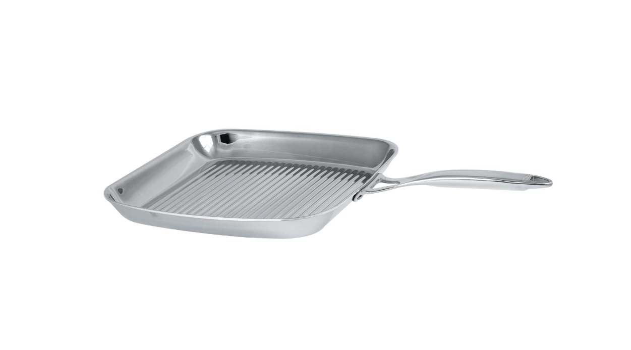 Cristel Castel'Pro Multiply Grillpan 30 Cm Rvs 1 Cristel Castel'Pro Multiply Grillpan 30 Cm Rvs
