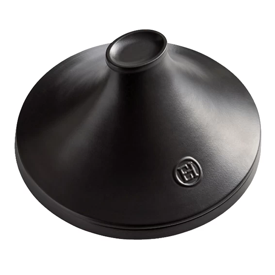 Emile Henry Delight Tajine ø 26 Cm Keramiek Zwart 2 Emile Henry Delight Tajine ø 26 Cm Keramiek Zwart - Afbeelding 2