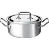 Spring Brigade Premium Braadpan Met Rvs Deksel ø 22 Cm Rvs