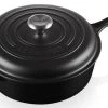 Le Creuset Signature Cassadou Braadpan ø 26 Cm Gietijzer Mat Zwart