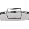 Cristel Castel'Pro Fixed Deksel ø 18 Cm Rvs
